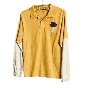 Gymboree Kids Long Sleeve Polo Shirt Size 12